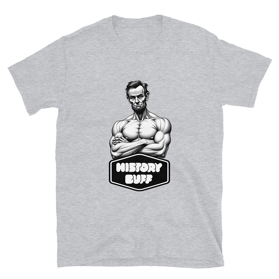 Thumbnail: Abraham Lincoln "History Buff" Unisex T-Shirt