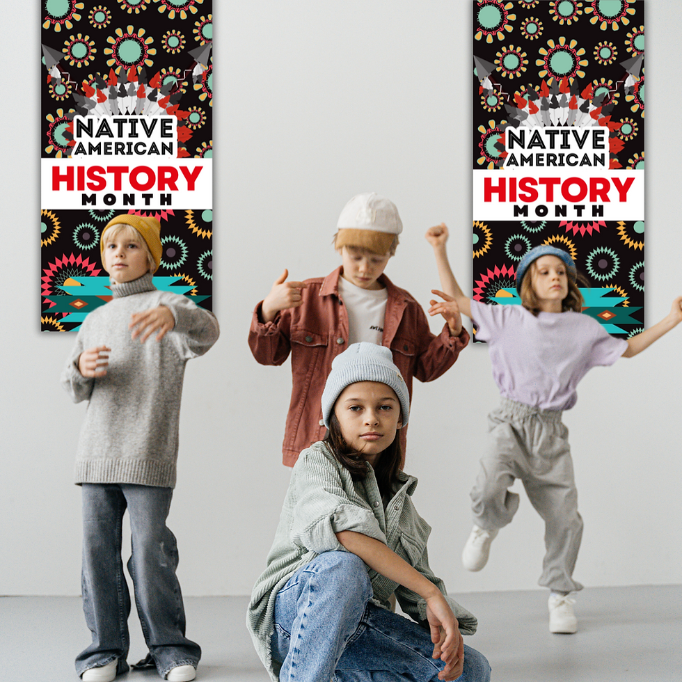 Thumbnail: 2-PCS Native American Heritage Month Decoration Banners
