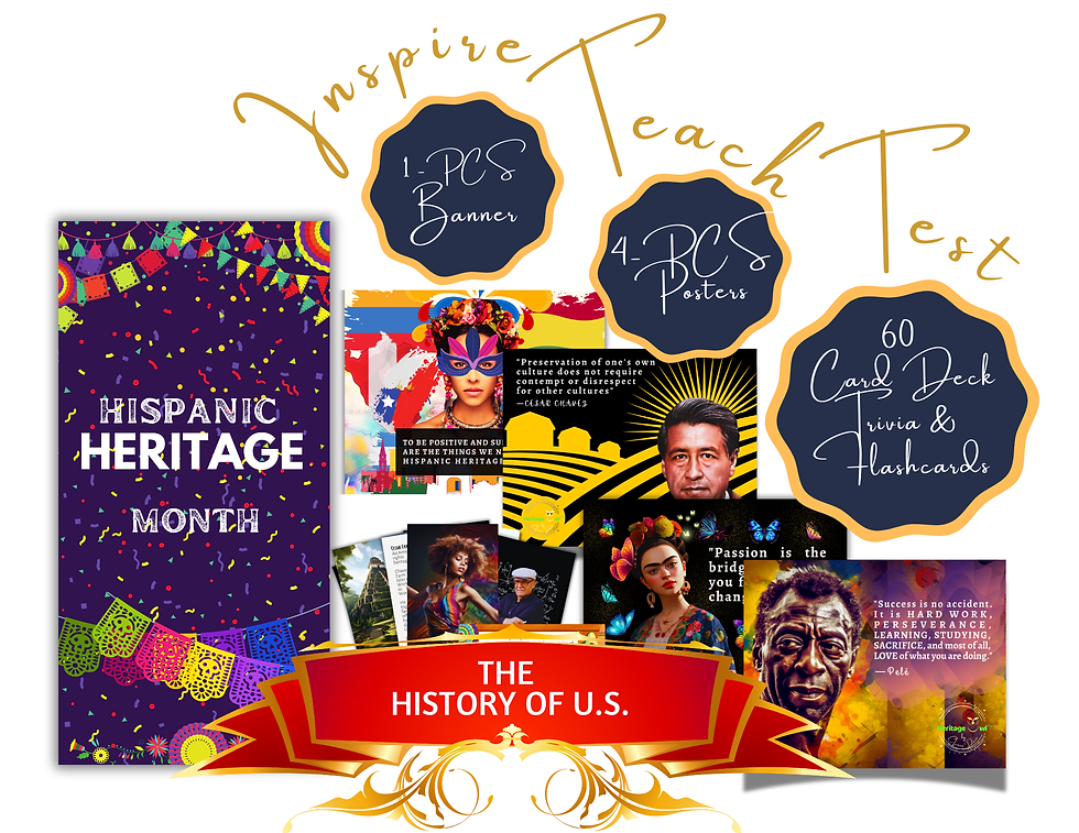 Thumbnail: 65-PCS Hispanic Heritage Educational Bundle