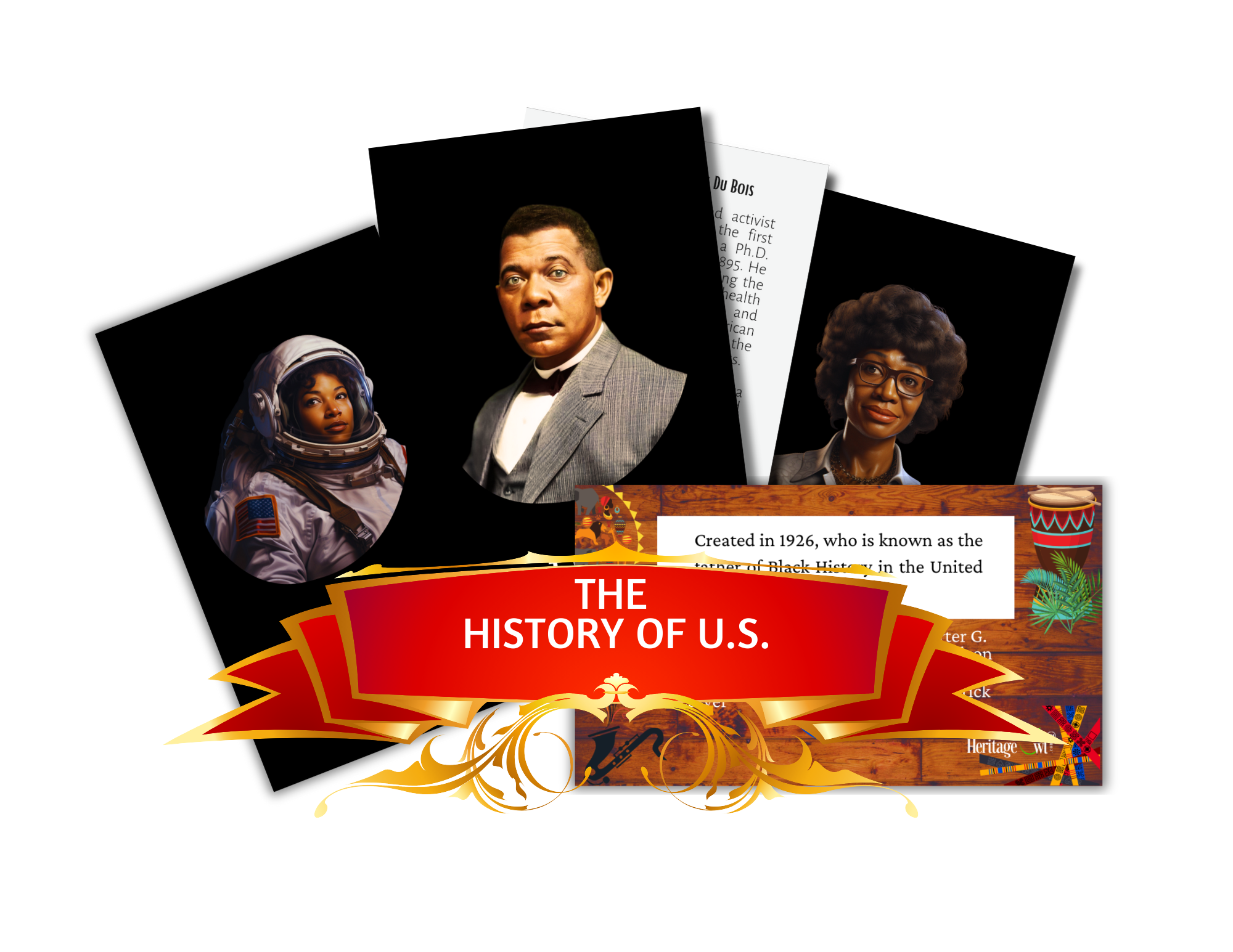 Black History Educational Bundle | Trivia & Flashcards