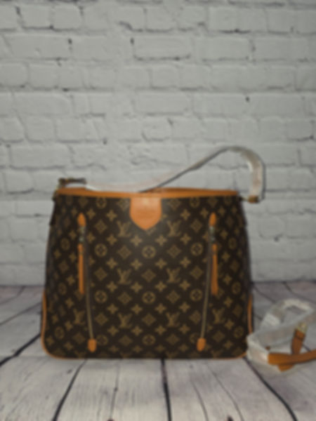 LV Mono Shoulder Bag w/ Crossbody Strap