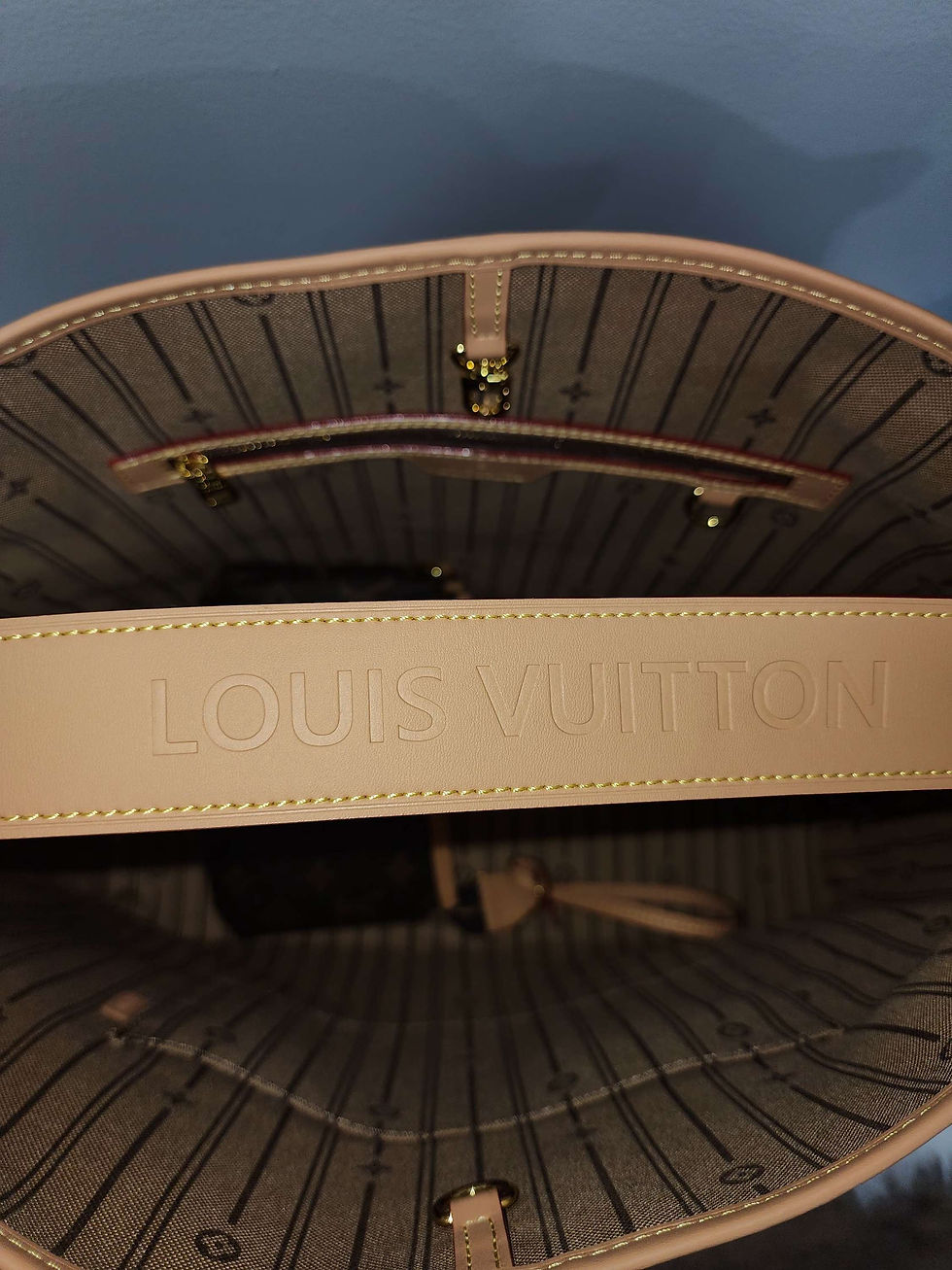 Thumbnail: LV Brown Mono GM Shoulder Bag