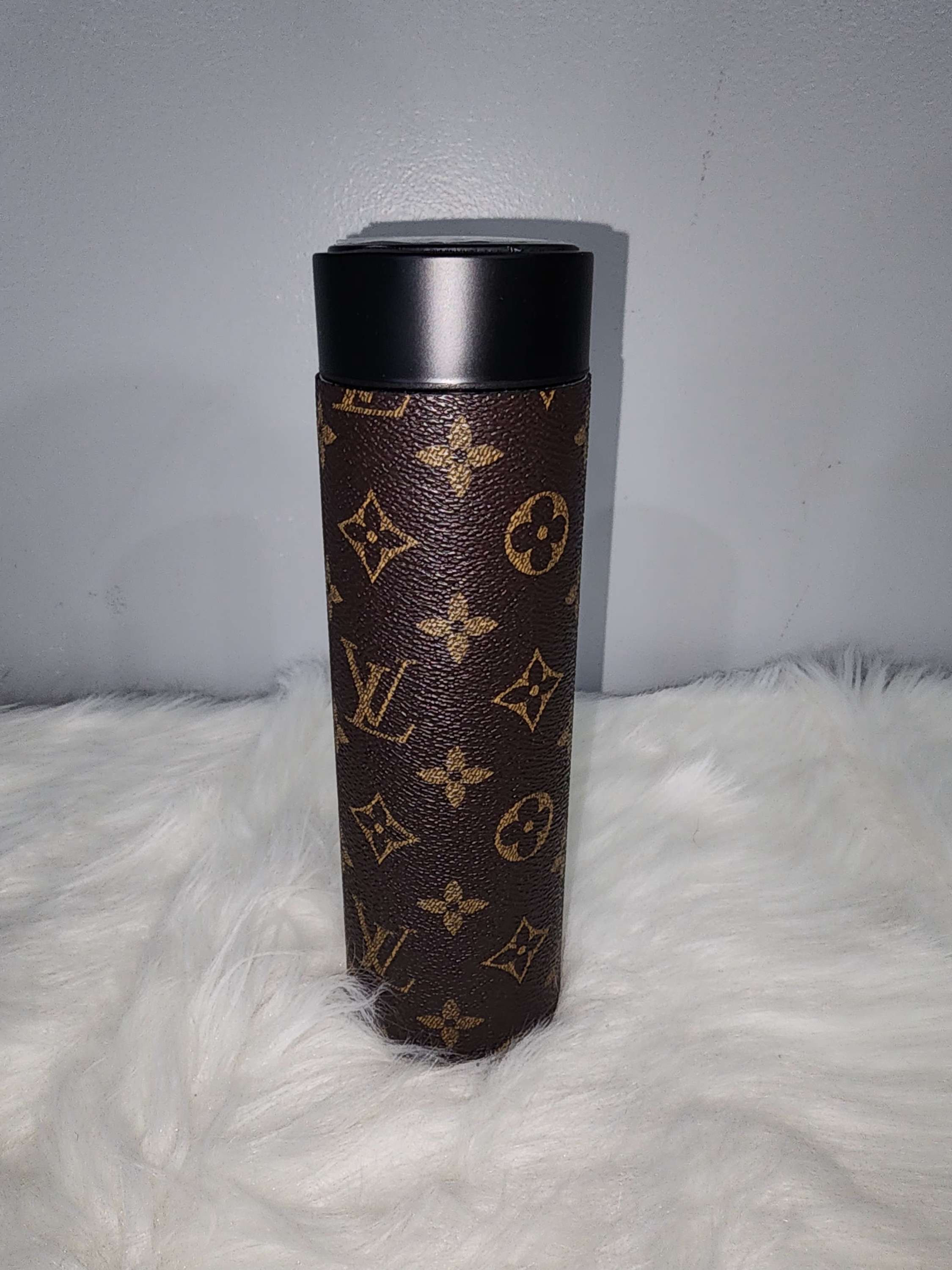 LV Digital Thermal Travel Mug Large Mono