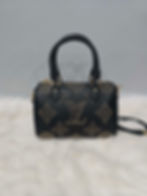 Thumbnail: LV Black Gold Studded Speedy 25