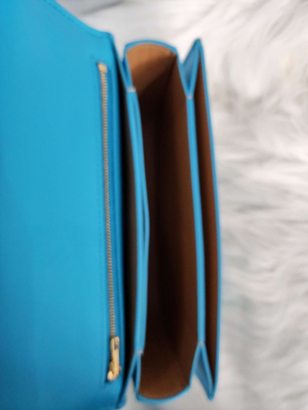 Thumbnail: L03w3 Turquoise Genuine Leather Small Crossbody Bag