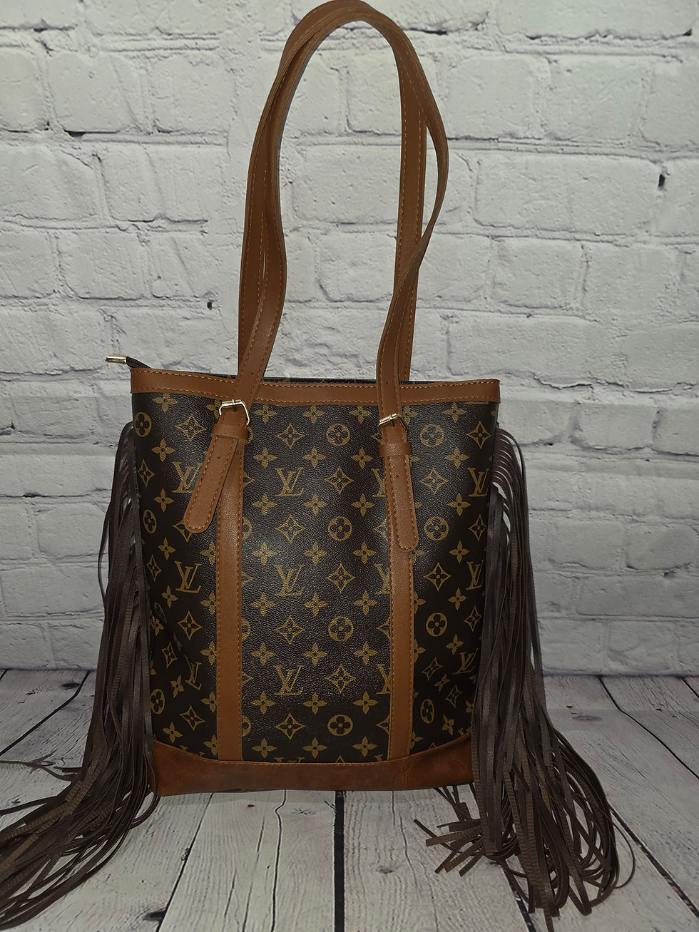 Thumbnail: LV Mono Fringe Tote Bage