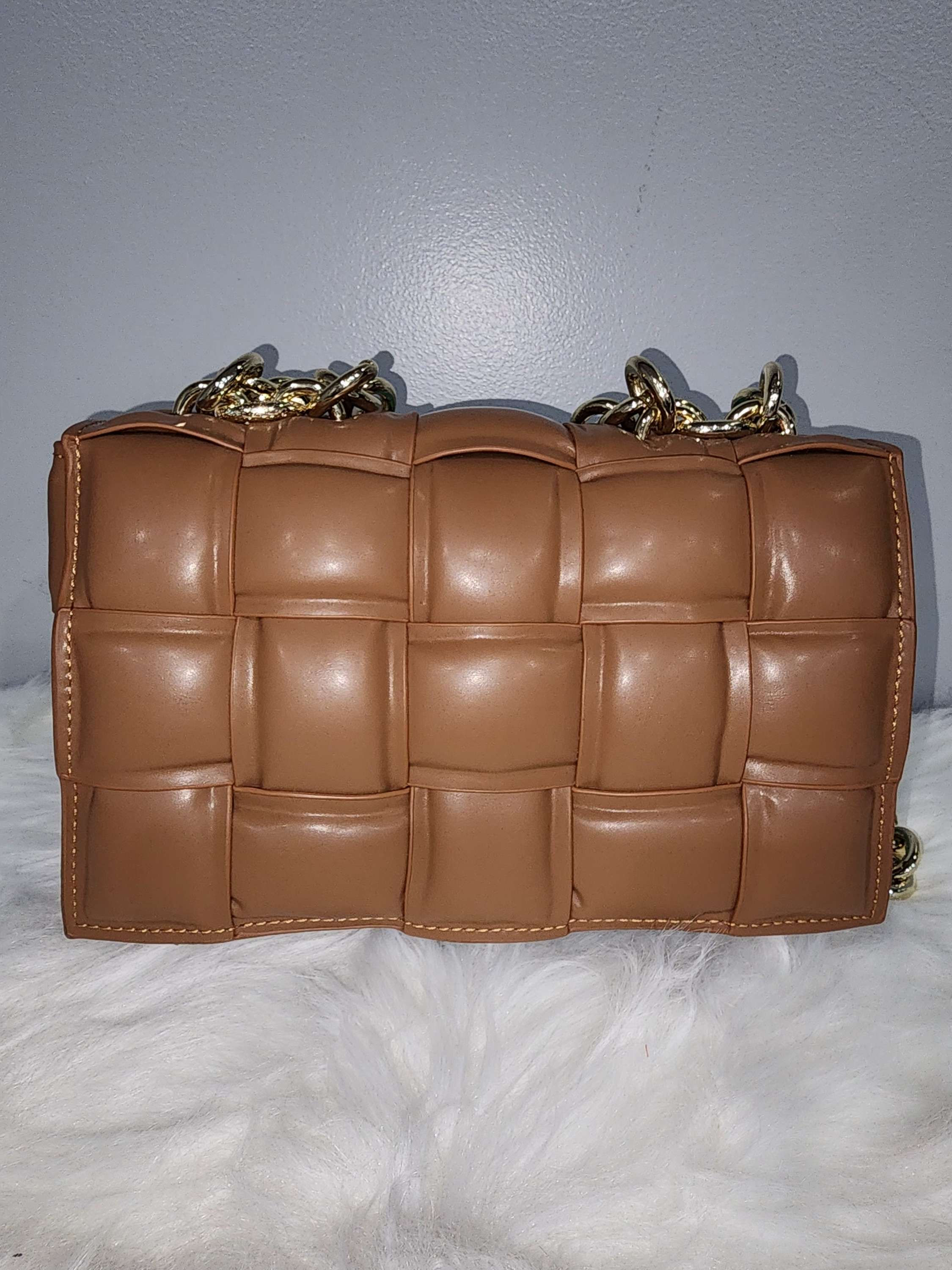 B0ttega Tan Shoulder Bag
