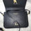 Thumbnail: Y$L Small Black Crossbody Bag Genuine Leather