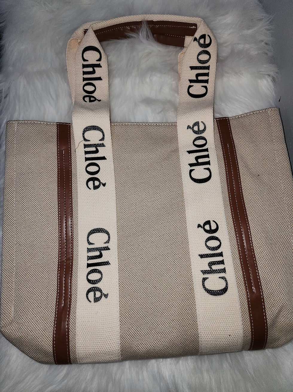 Thumbnail: Chl03 Canvas Shoulder Bag w/ Crossbody Strap