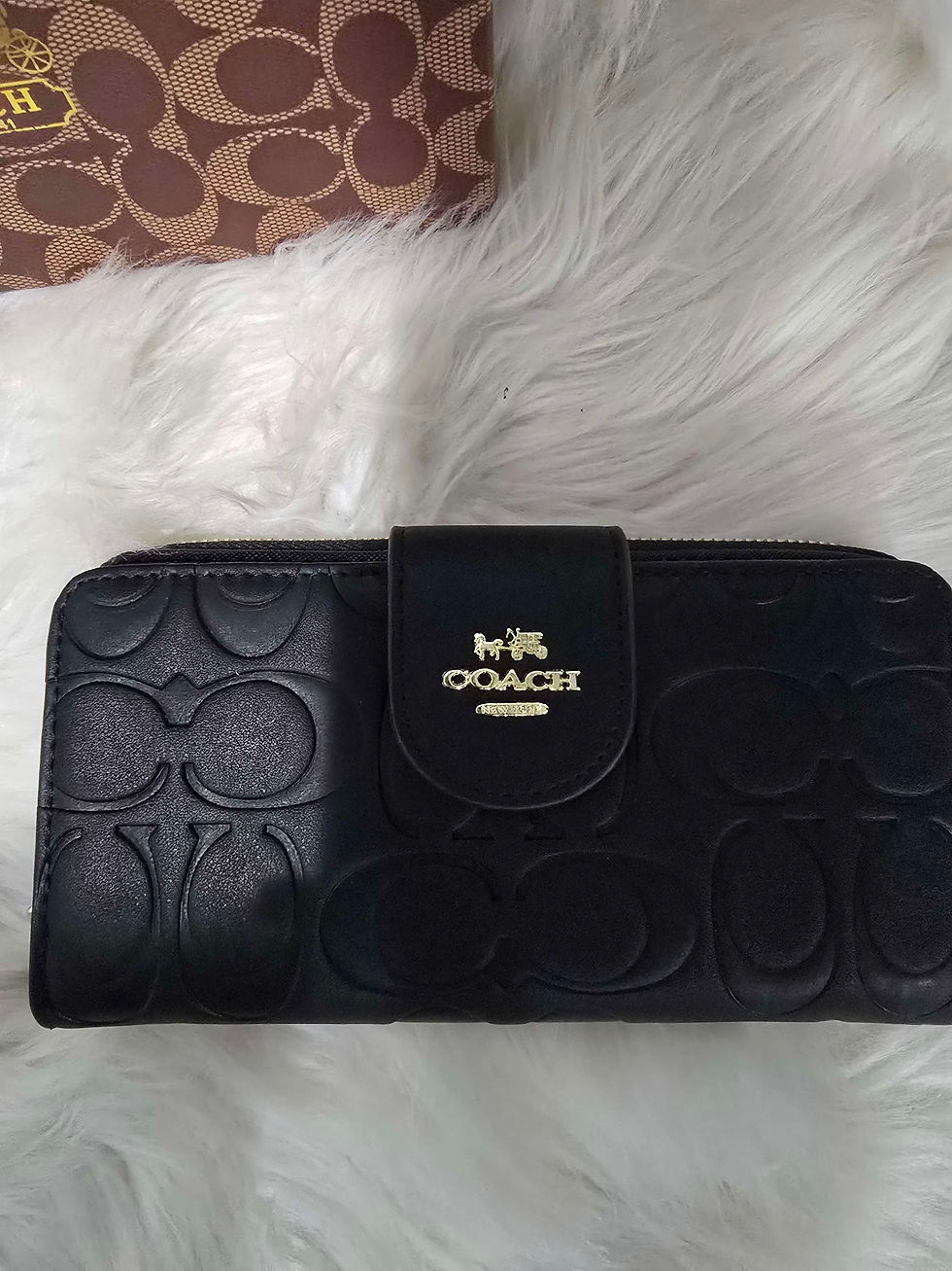 Thumbnail: C0@ch Black Wallet