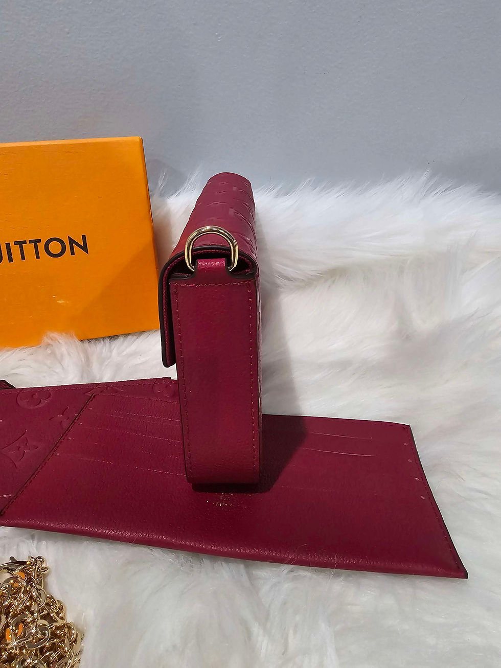 Thumbnail: LV Felicie Pochette(Dark Red)