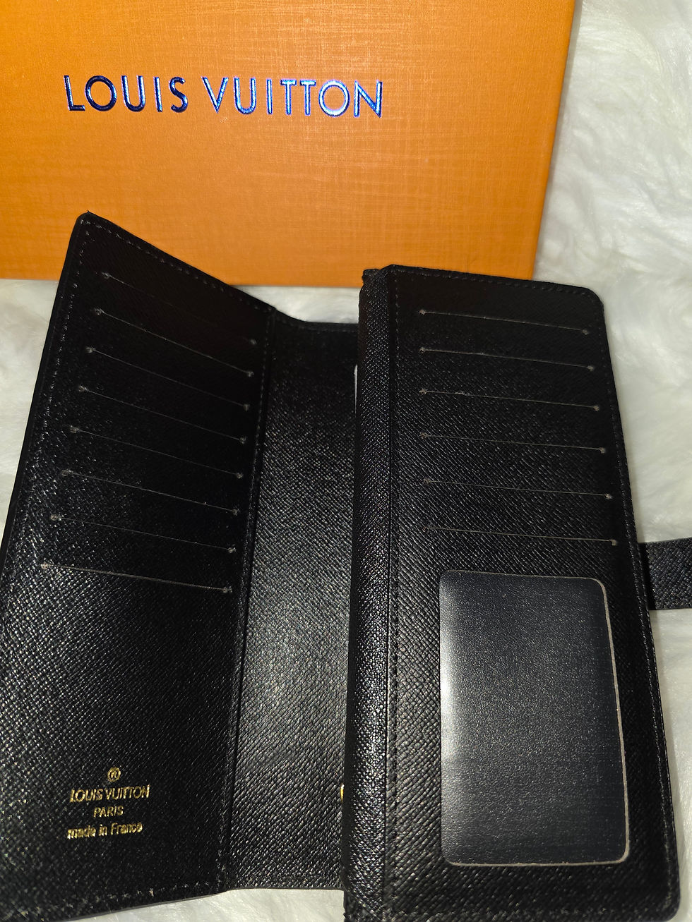 Thumbnail: LV Black/Grey Mono Wallet 20 card slots
