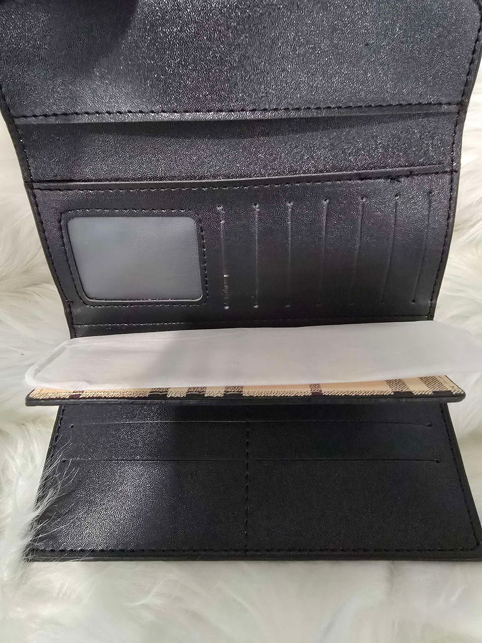Thumbnail: Burb3rry Pink Wallet Genuine Leather 