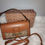 Thumbnail: C0@ch Genuine Leather Tan Handbag/Crossbody