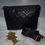 Thumbnail: LV Black Mono Coussin Genuine Leather