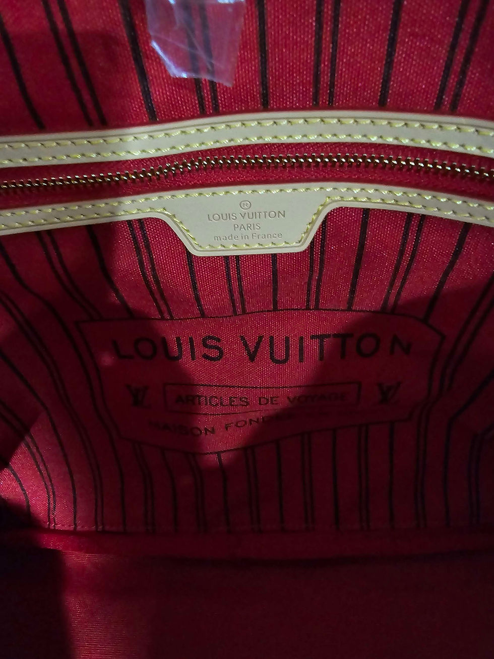 Thumbnail: LV Mono Genuine Leather Neverfull GM Bag