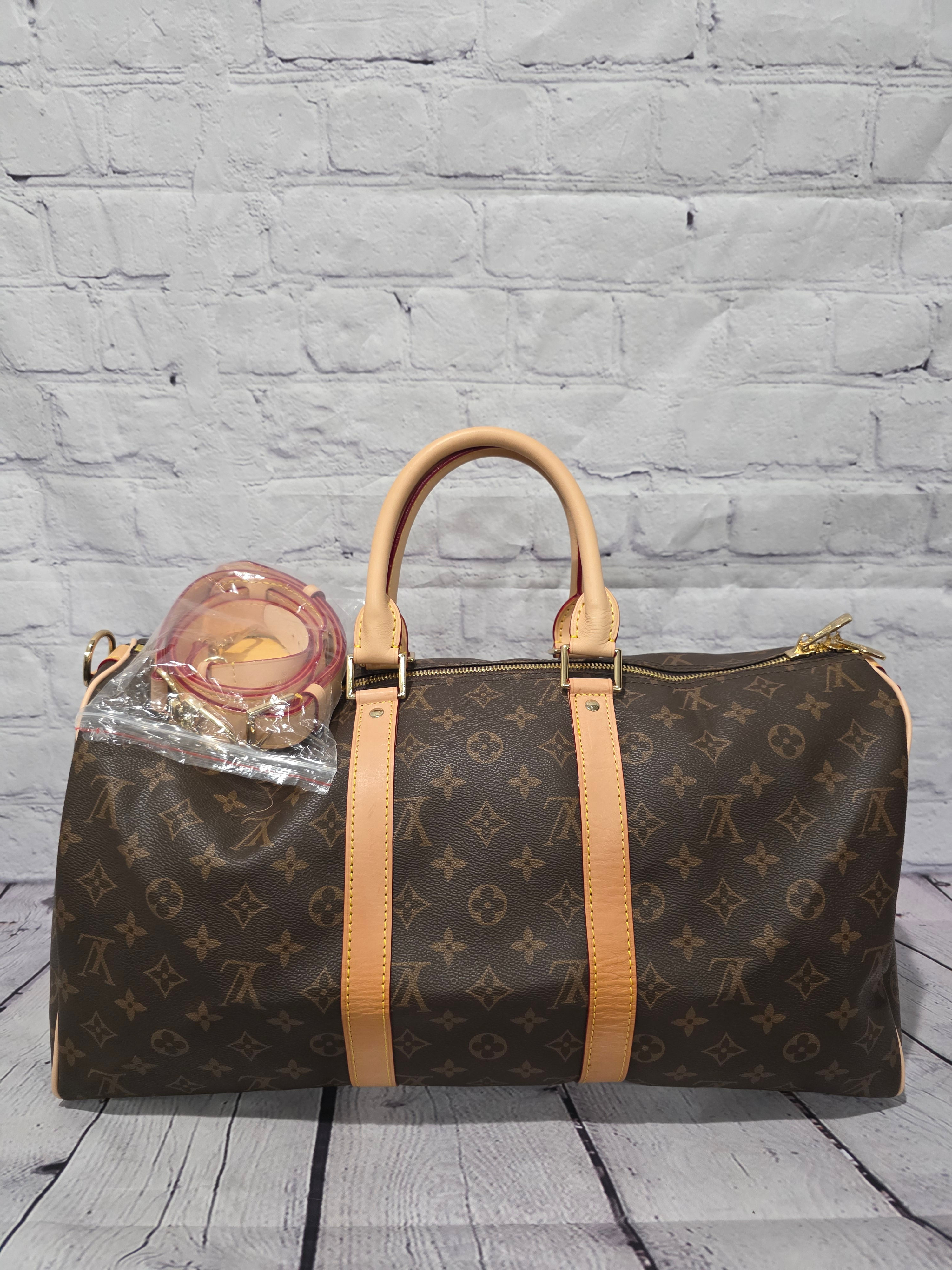 LV Mono Duffle Bag 50cm EXCELLENT QUALITY