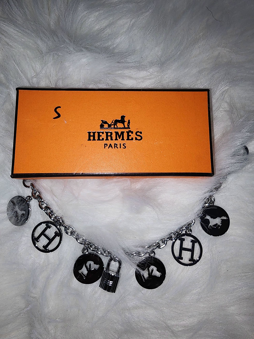 Thumbnail: H3rm3s Silver Bracelet