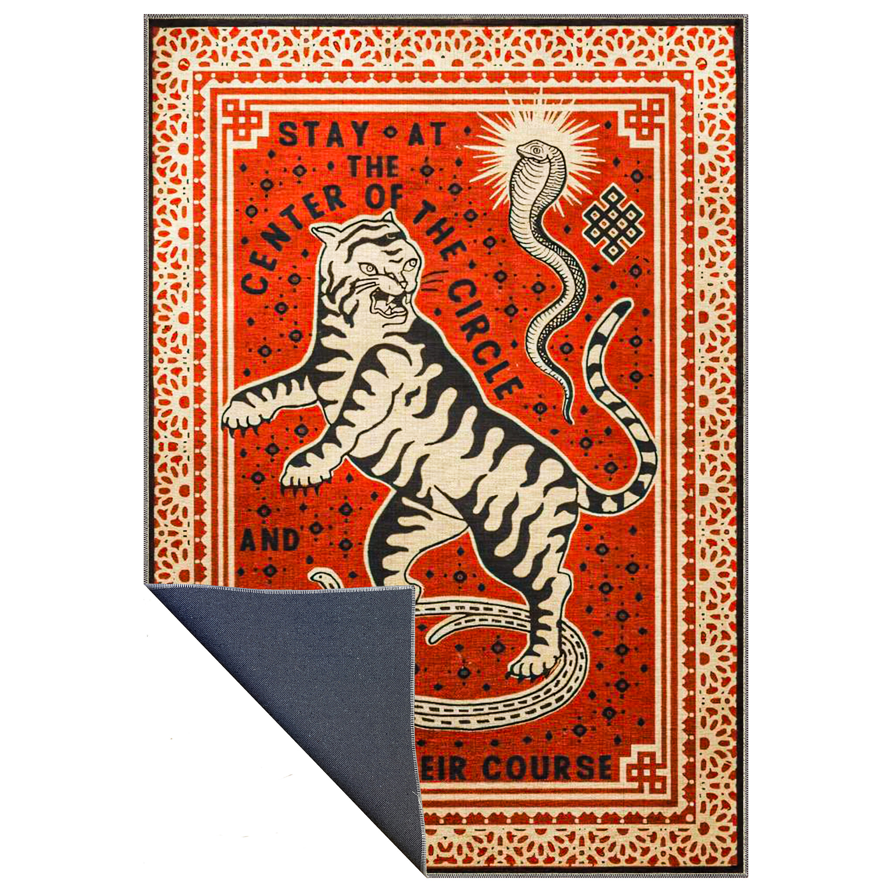 tigran red contemporary washable rug in elegant modern interior shipped to usa and uk