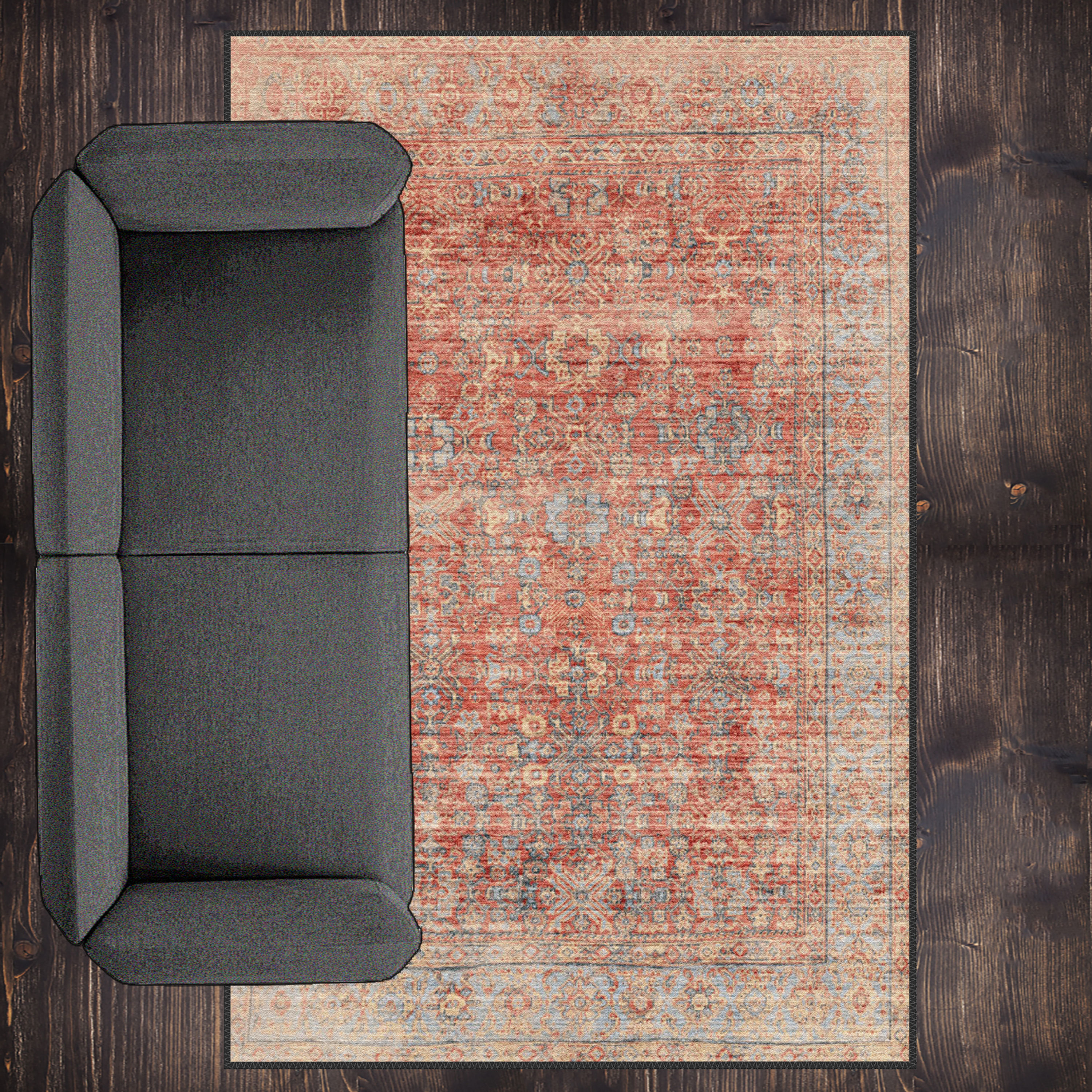 ethnic turkish machine washable rug thalora for high traffic living area