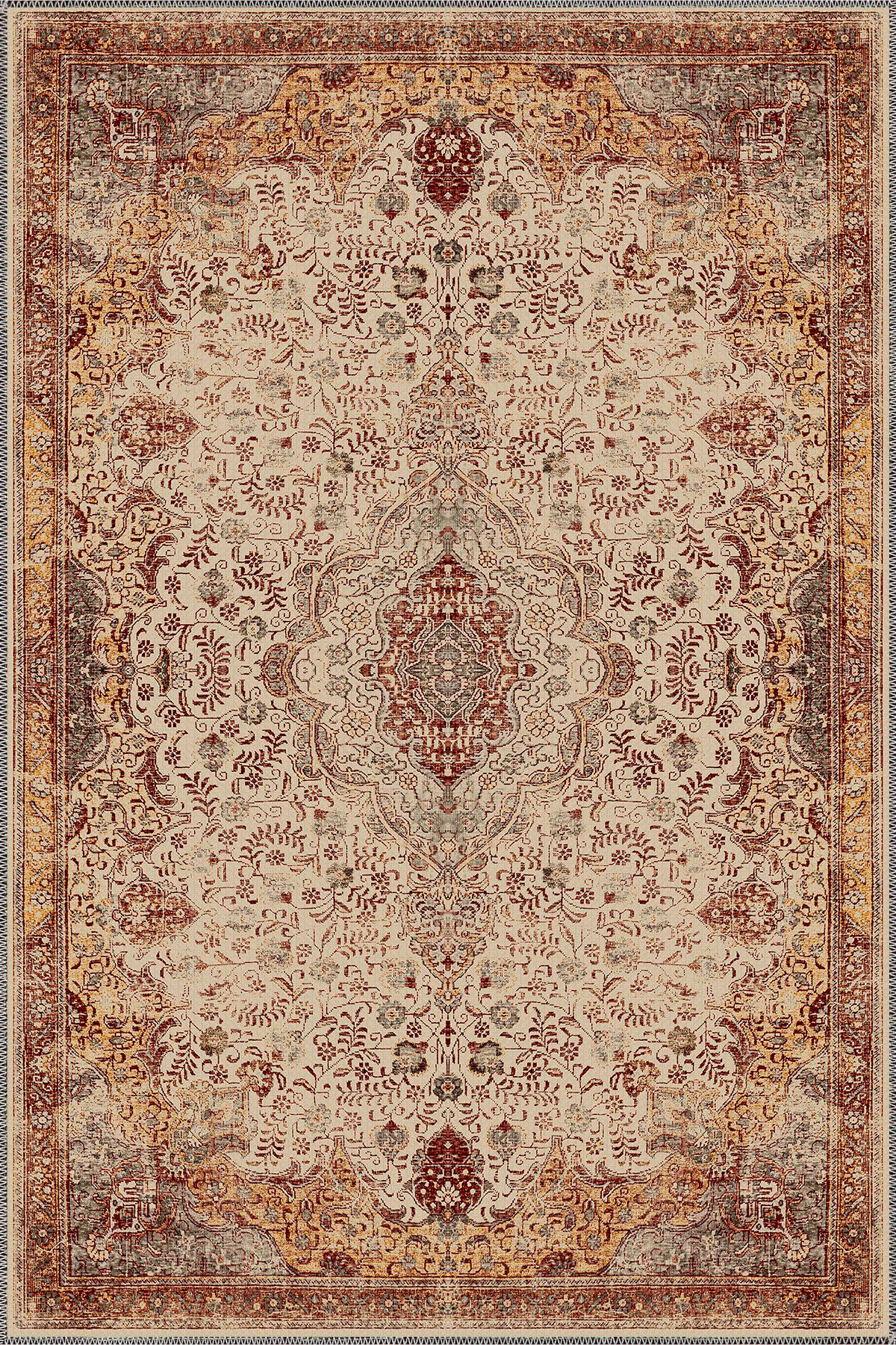 persian large area machine washable rug velora for high traffic living area