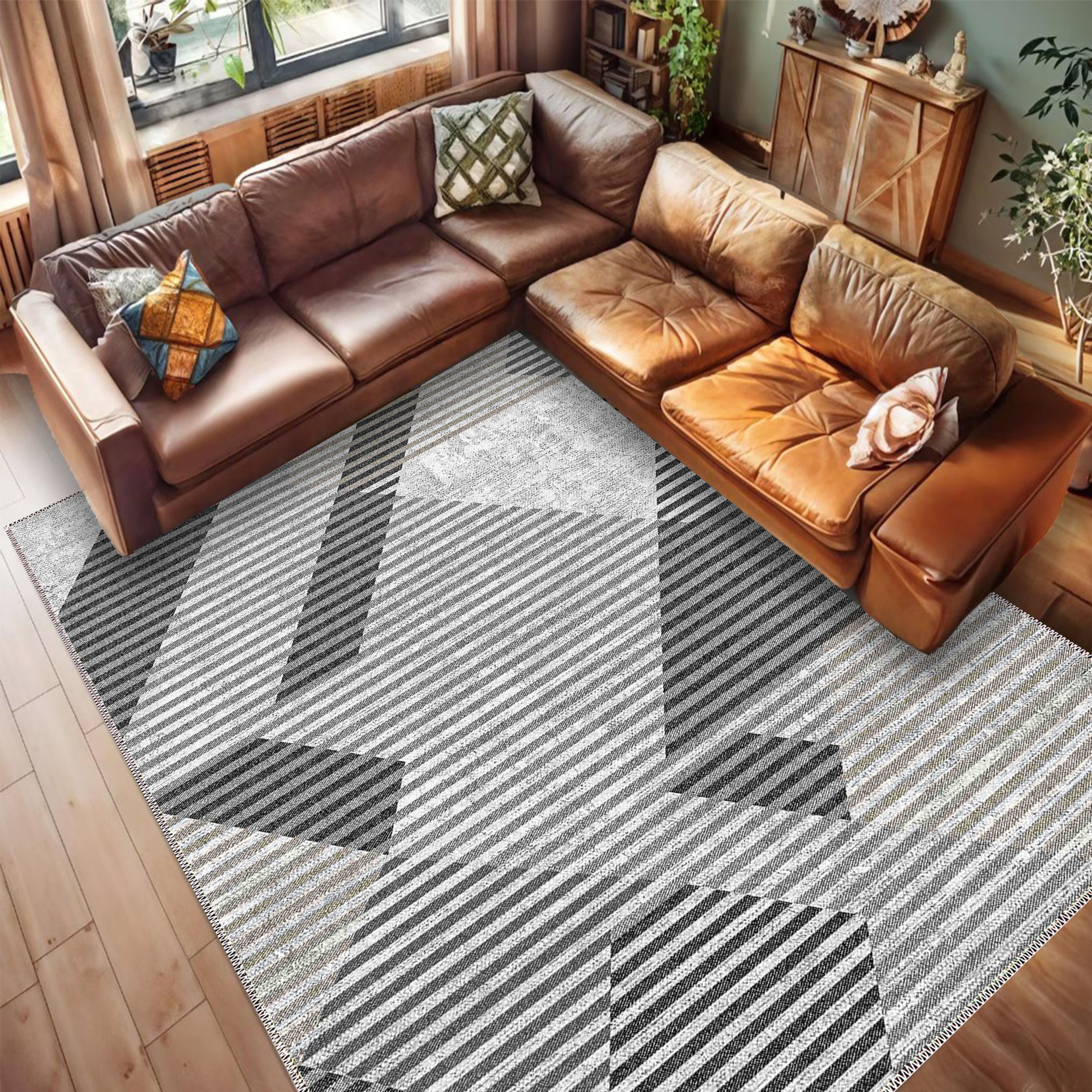 Scandinavian Style Rug – Clean Lines and Soft Tones