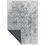 Thumbnail: Gary White Vintage-Inspired Washable Rug – Low Pile, Non‑Slip Backing