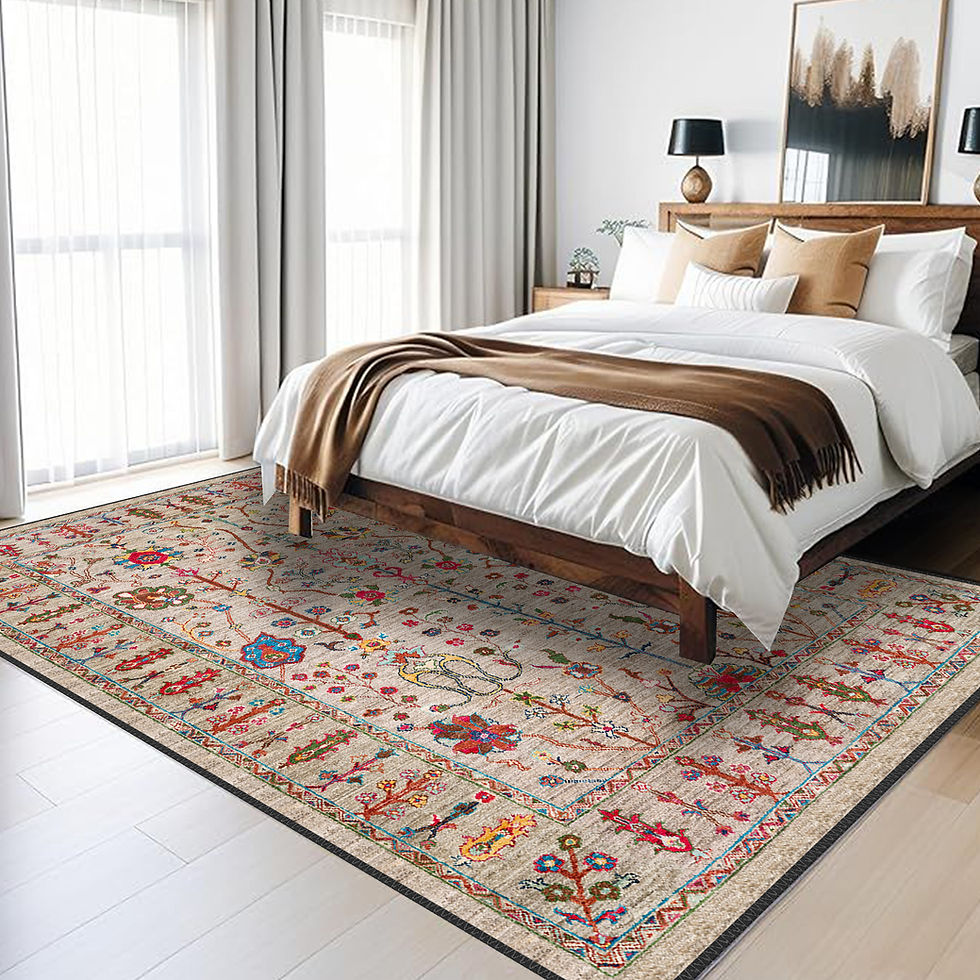 Thumbnail: zorynth rug detailed view highlighting traditional motifs and fabric texture