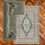 Thumbnail: Vintage Medallion Area Rug, Boho Persian Style Carpet, Green Oriental Rug
