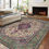 Thumbnail: Turkish Style Persian Area Rug – Handmade look Traditional Medallion Carpet