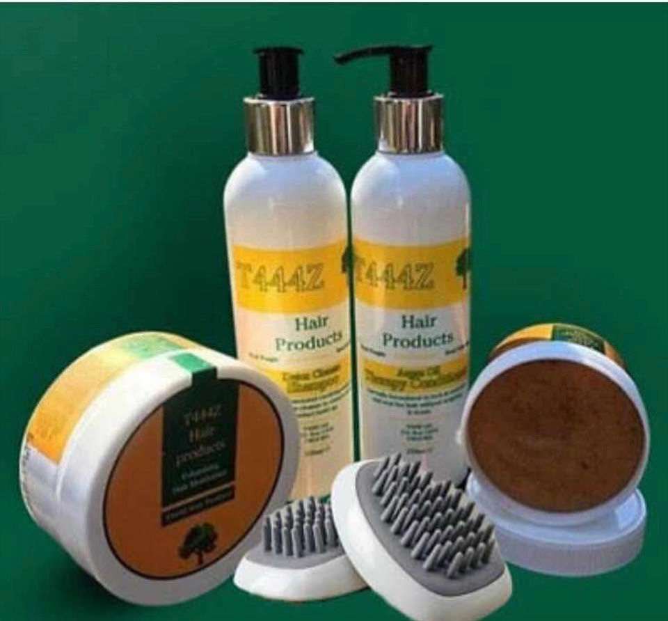 Hairbrush and hair care products for gentle hair maintenance