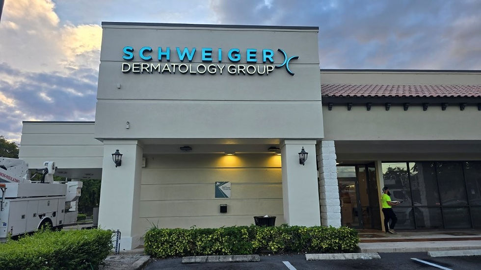 Flush-Mounted Channel Letters