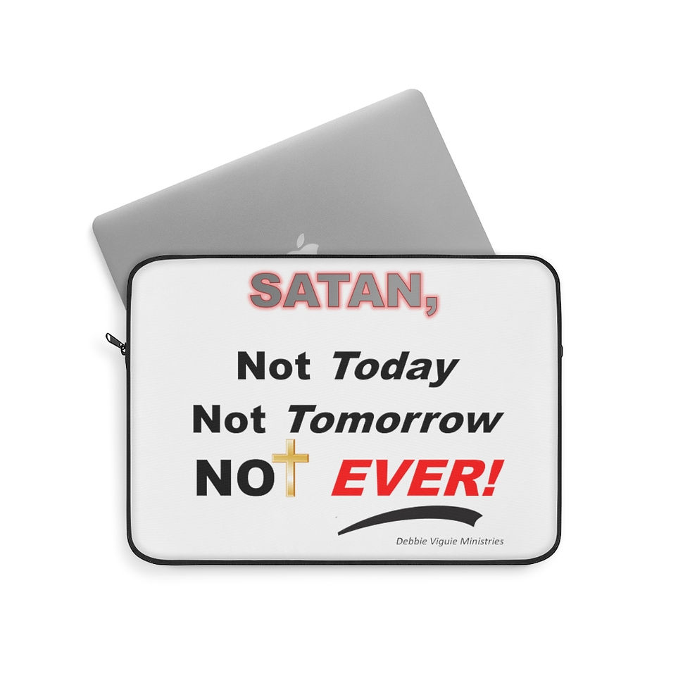 Not Ever Laptop Sleeve