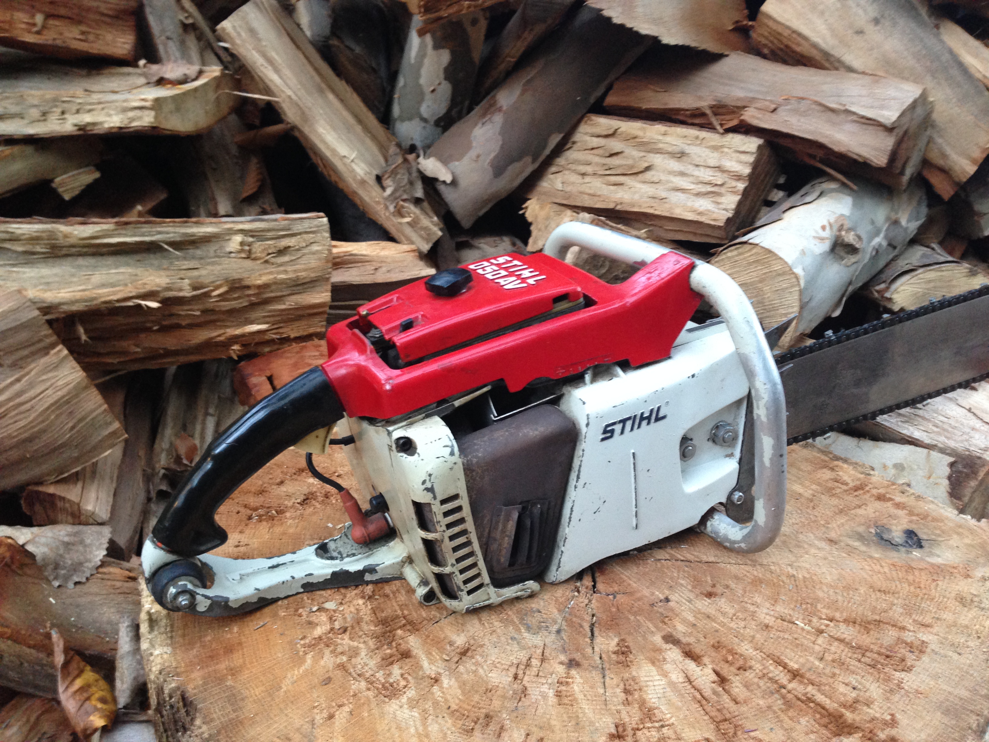 Stihl 050 Factory Prototype