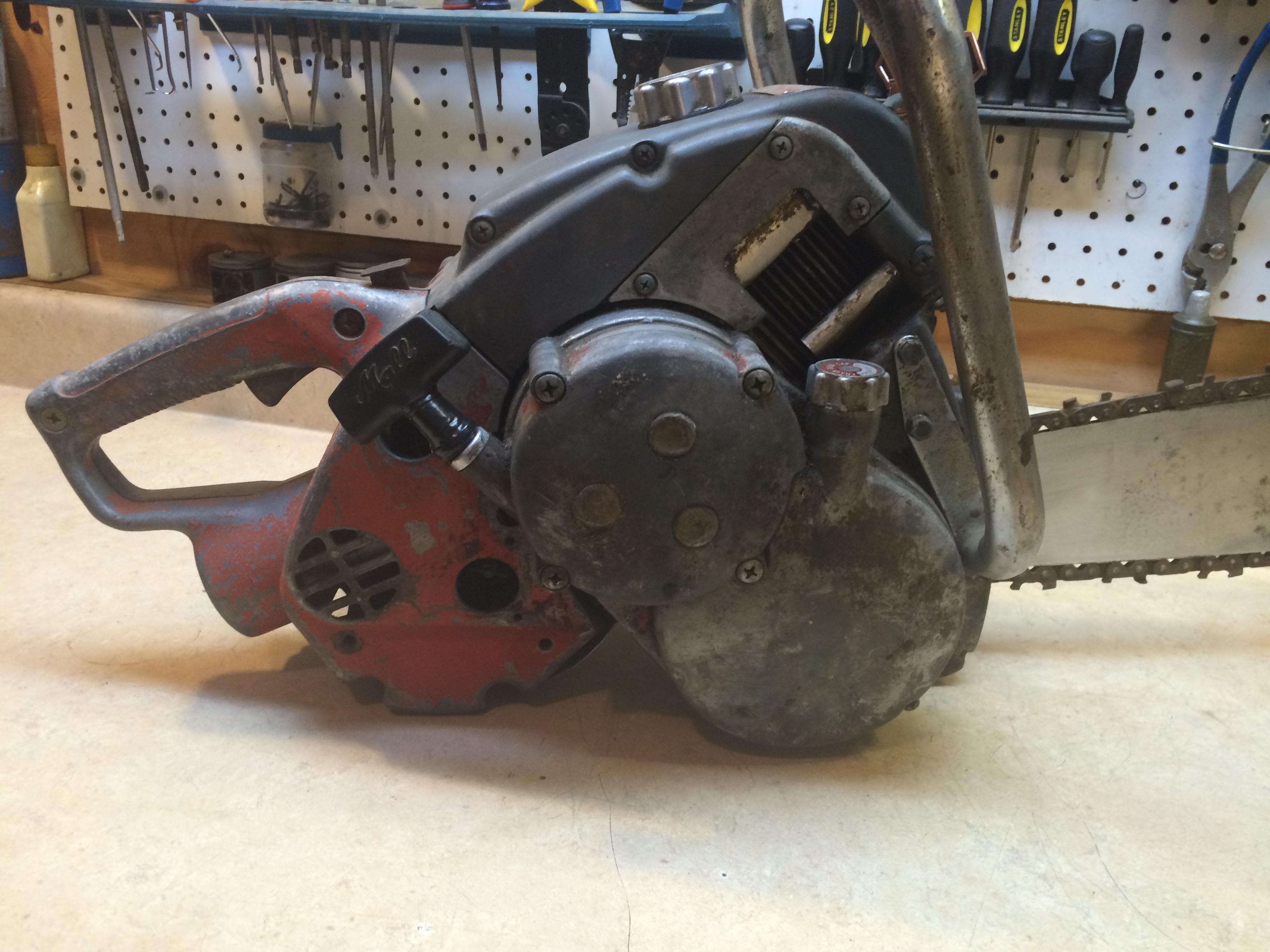 rare Mall 3MG chainsaw, chain saw