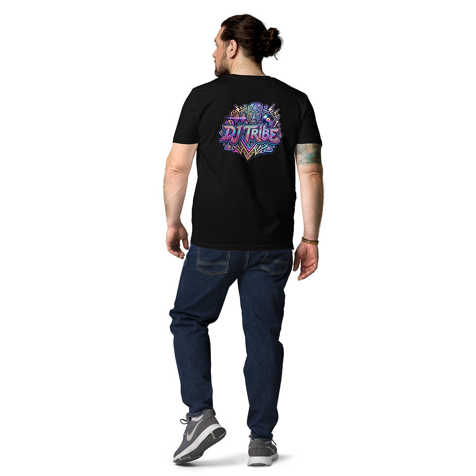 Thumbnail: DJ Tribe Unisex organic cotton t-shirt