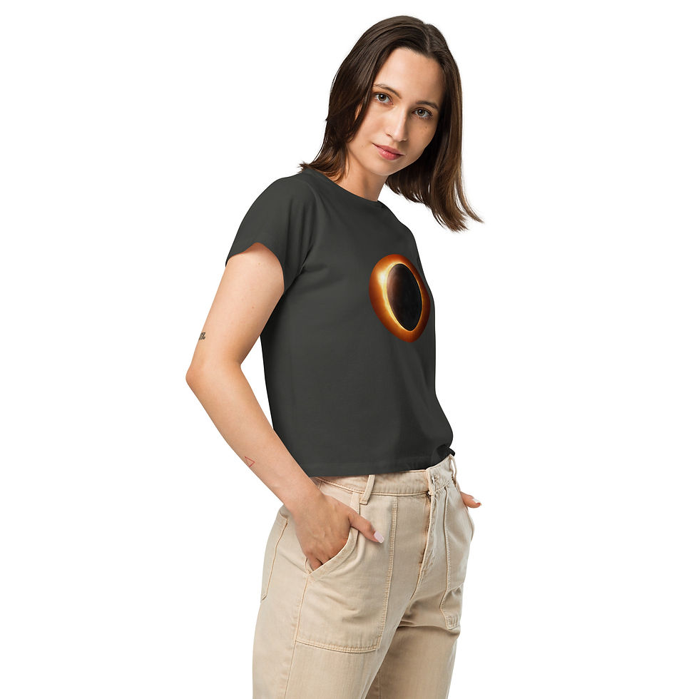 Thumbnail: Eclipse 2026 Women’s high-waisted t-shirt
