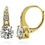 Thumbnail: CZ Round Leverback Earring