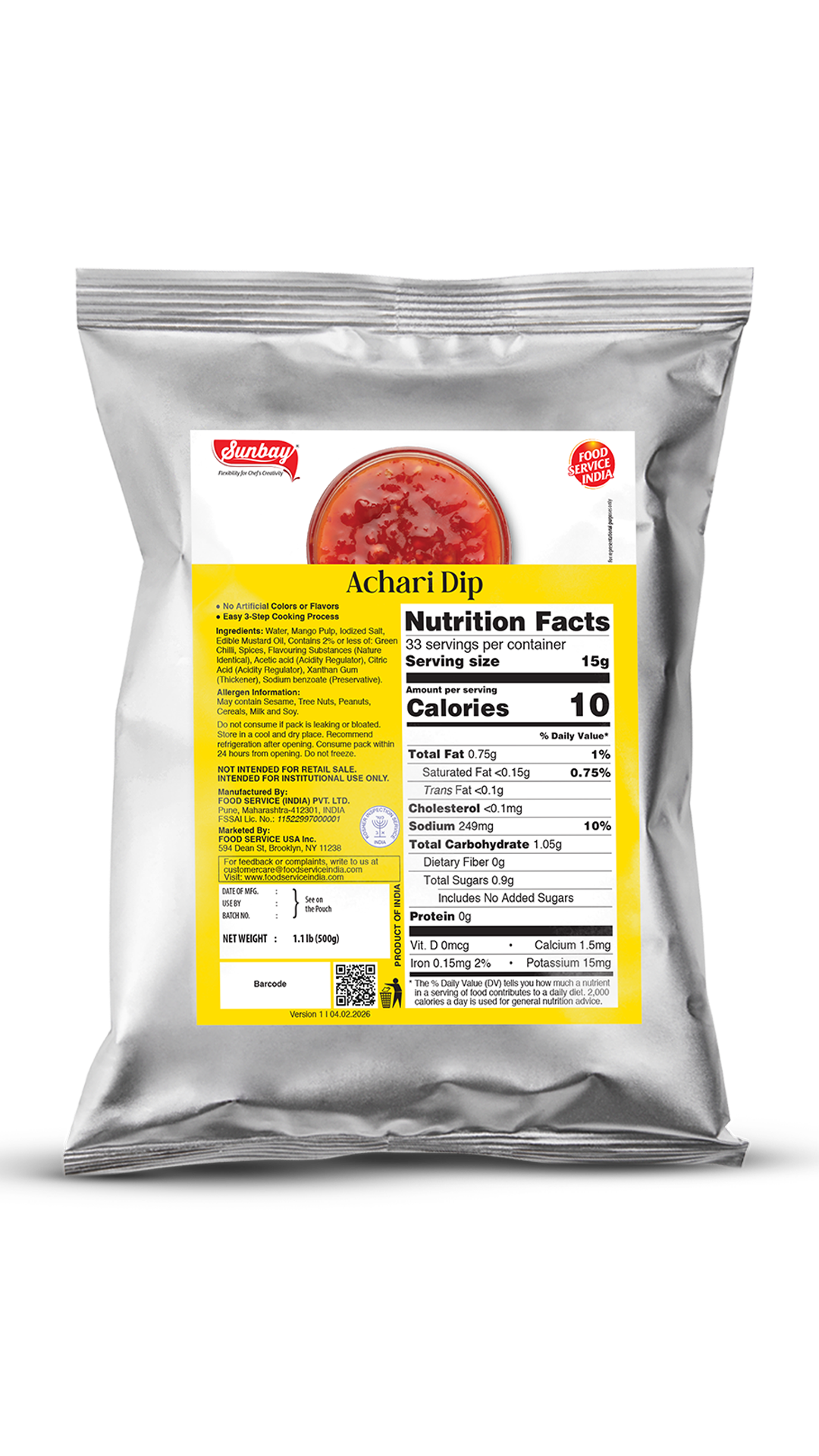 Sunbay Achari Dip