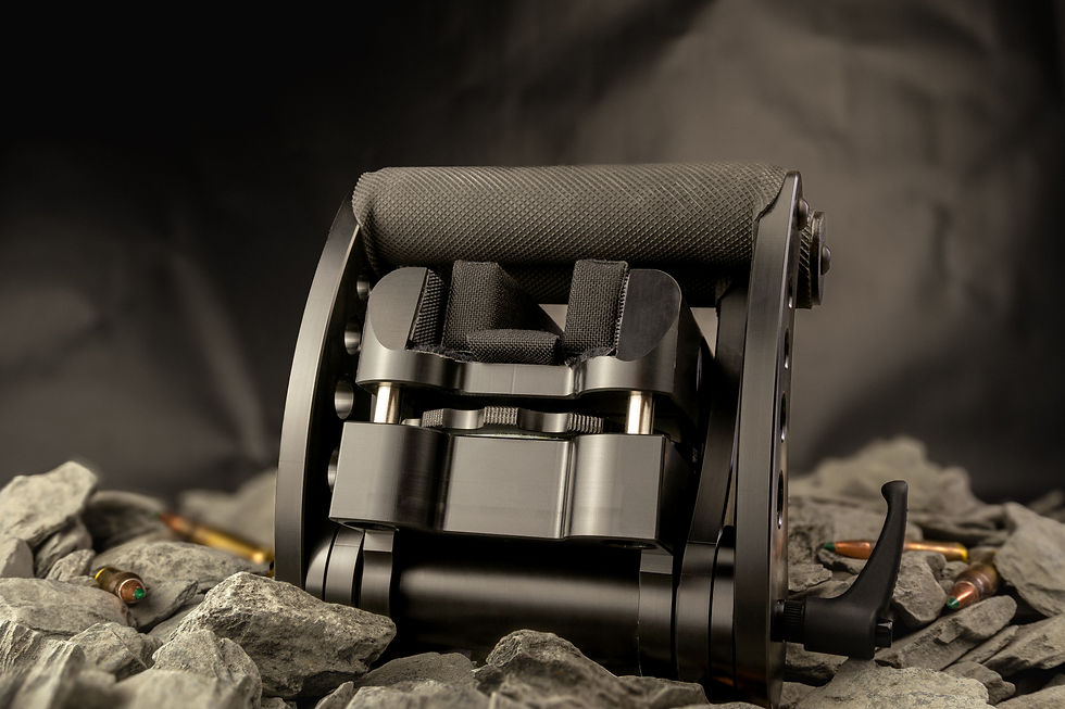 Thumbnail: Fortis Rear Rest by Alacritas Innovations - Precision shooting accessory designed for enhanced rifle stability and accuracy.