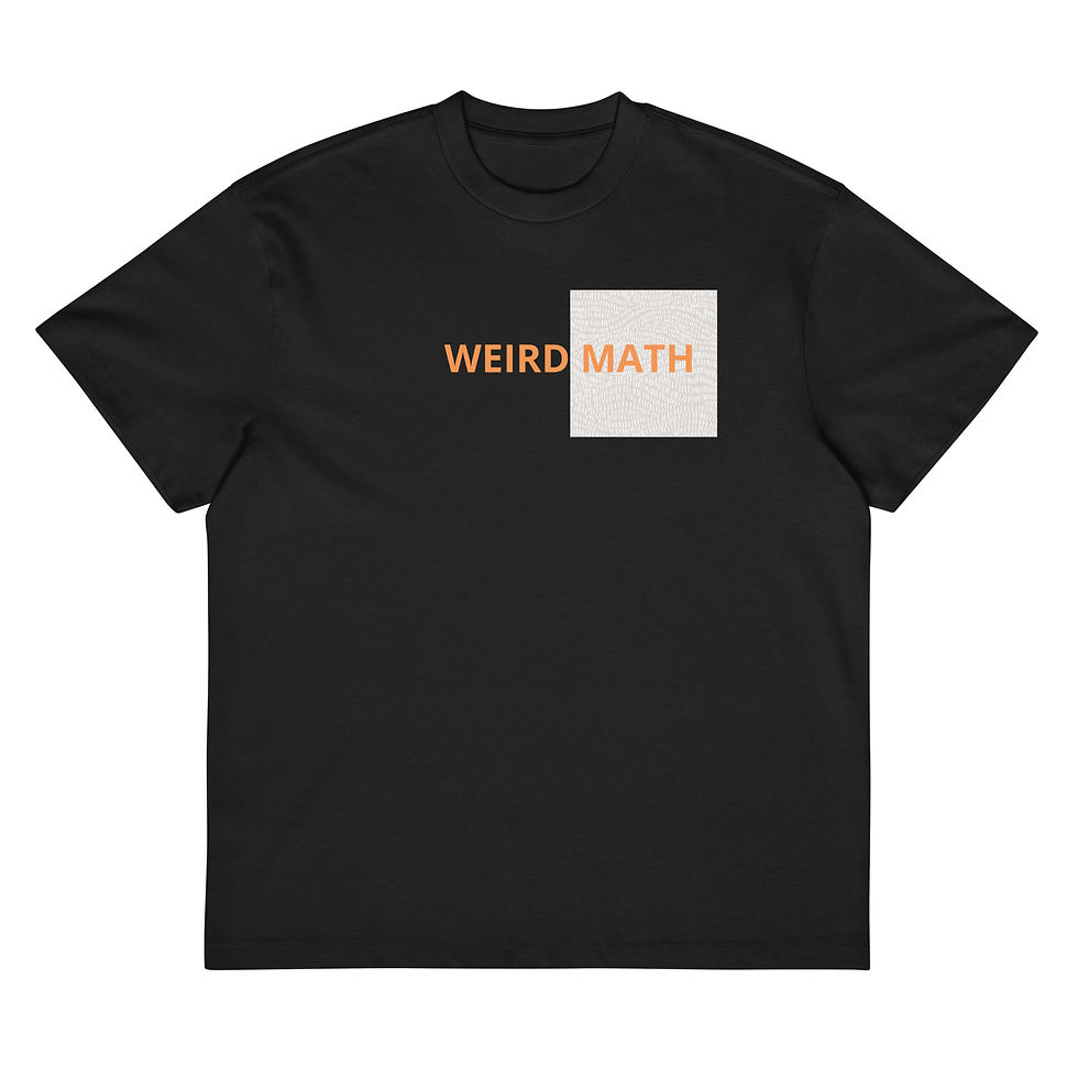 Thumbnail: WEIRD MATH PUZZLED TEE