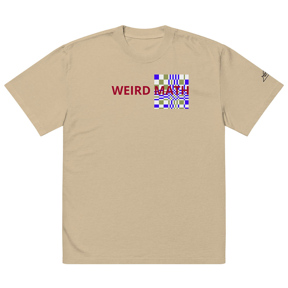 Thumbnail: WEIRD MATH TEE
