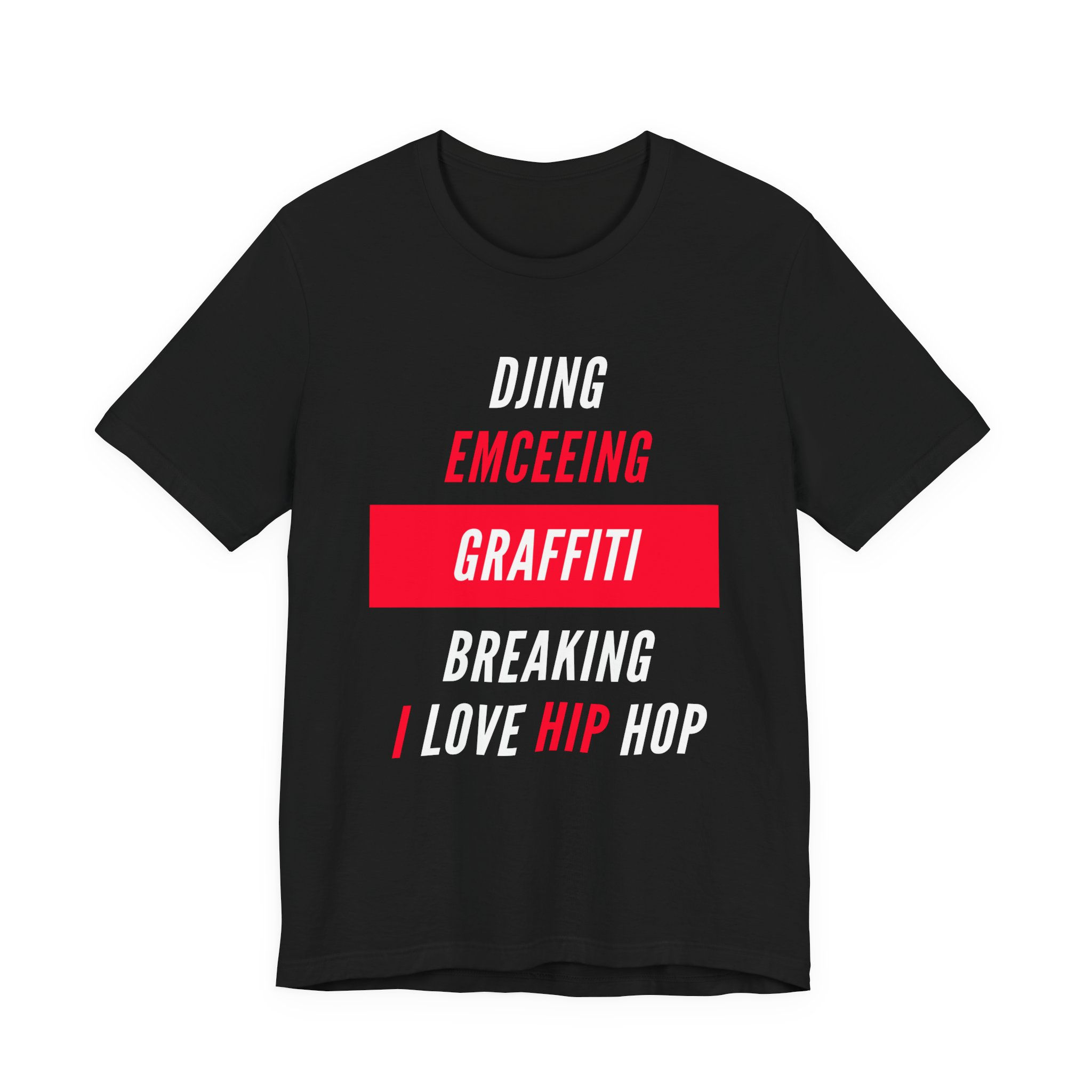Hip Hop Elements Jersey Short Sleeve Tee
