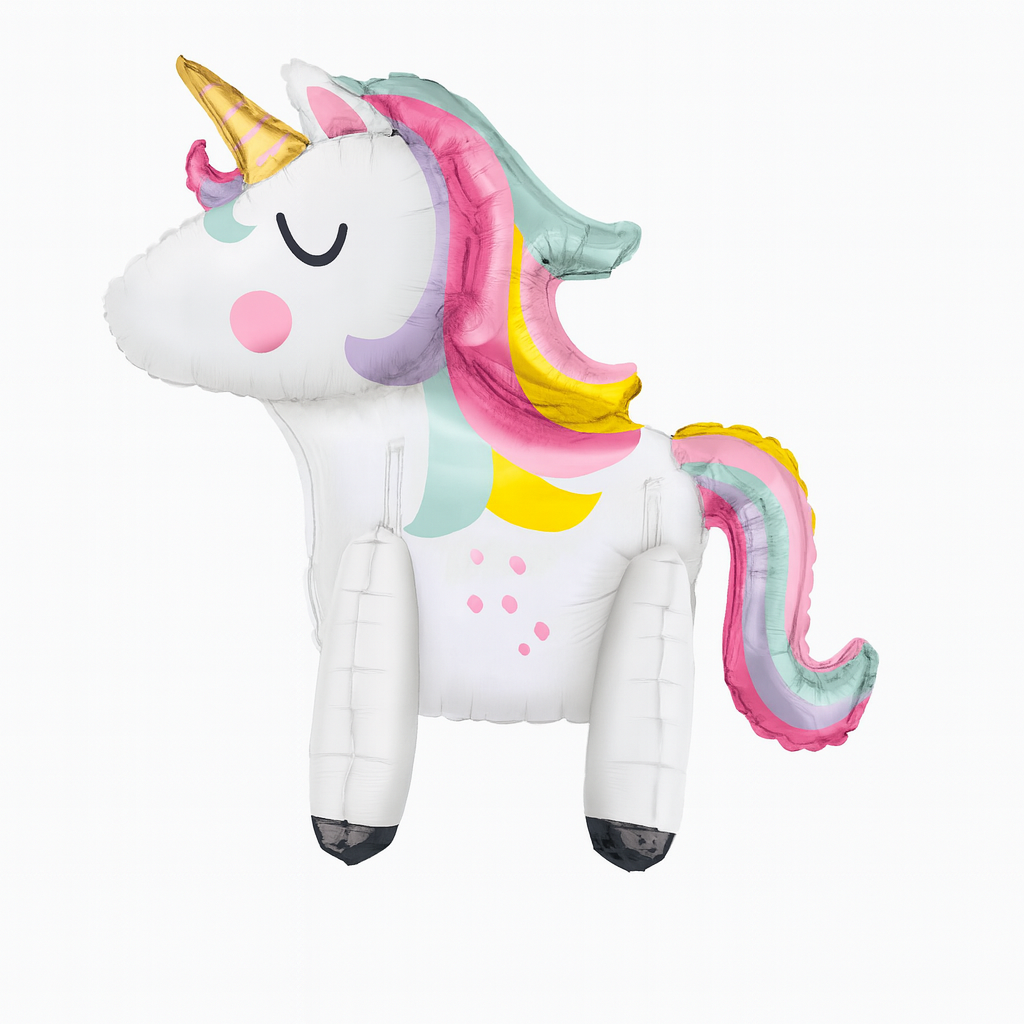 Ballon Licorne Géant - Debout 76,2 cm