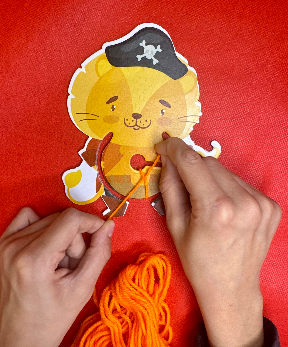 Miniature : DIY Kit Pompons little pirate