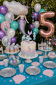 Thème sirène pour anniversaire d'enfant