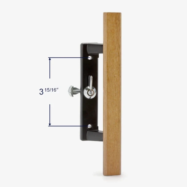 Product: Sliding Door Handle Set, 3-15/16”