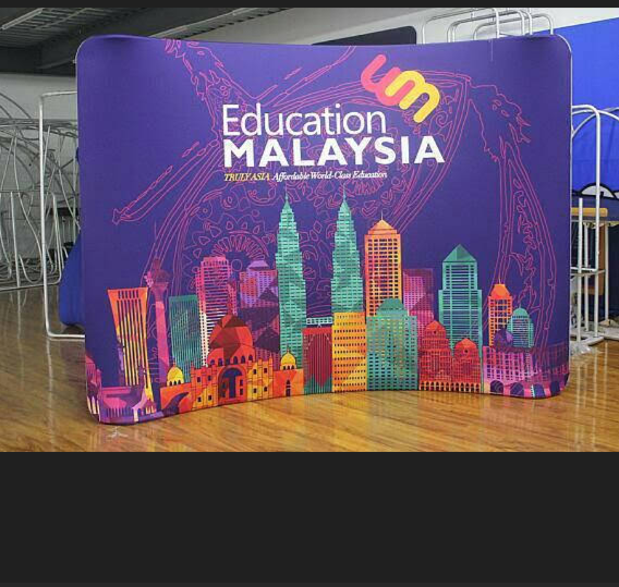 8Ft x 10Ft Tension Fabric Backdrop - Double Sided Printing