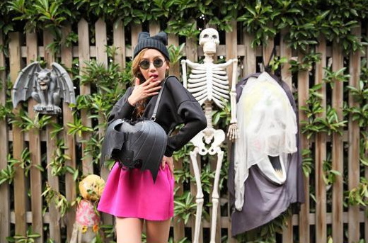 Thumbnail: Black Angel Bat Wing Backpack Bags