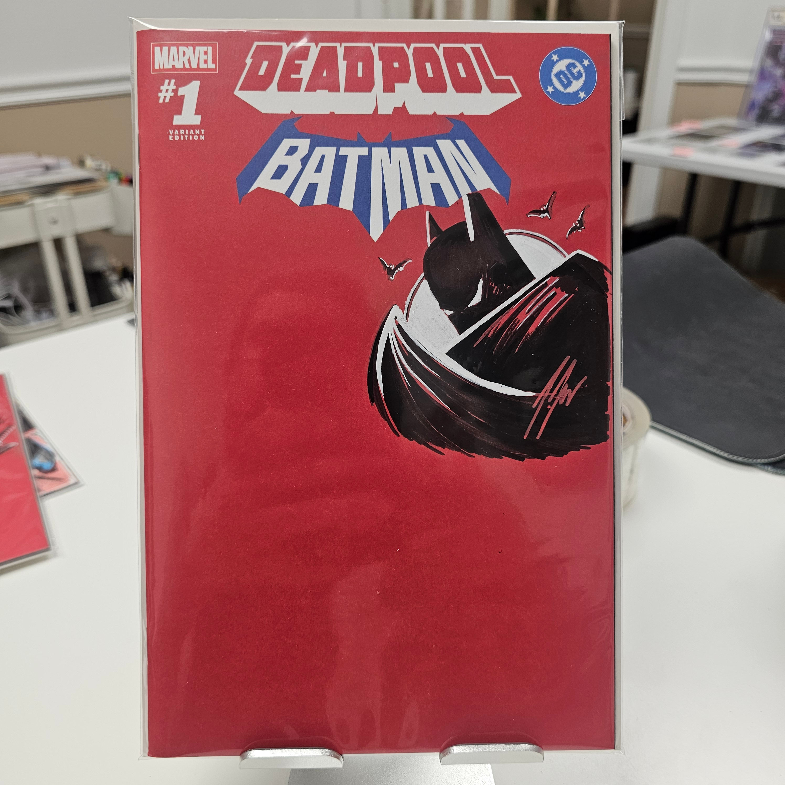 Batman - Jam Piece Starter on Sketch Cover